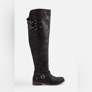 JustFab Carmona wide over the knee boots - size 8.5W